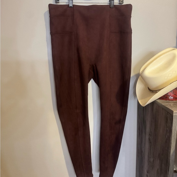 Spanx faux suede leggings - Picture 2 of 4